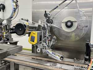 Pago System L200 Tray Labelling Machine with 6 Labelling Heads