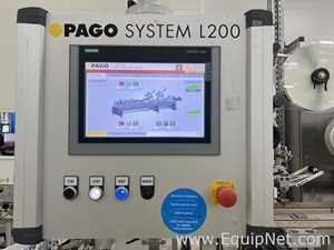 Pago System L200 Tray Labelling Machine with 6 Labelling Heads
