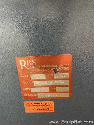 RBS Equipment Designs ACT 2010 Heat Tunnel