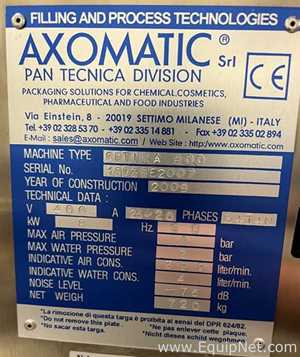 Envasadora Axomatic Optima 800