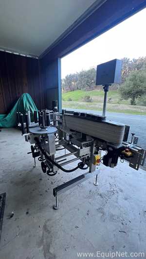 Quadrel Labeling Systems Techline Dual Vac Wrap Labeler