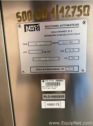 Lavadora de Botellas Neri SpA TR 1000