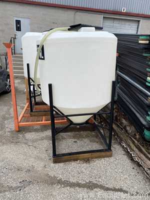 lote de  3 Tanques Dedicated Plastic Tanks Requisitos de Ar 756 L