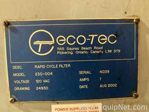 Sistema de Purificación y Destilación de Agua Eco-Tec 130-006