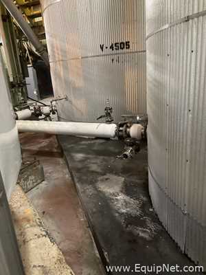 Tanque aço inox  .  8000 Galão