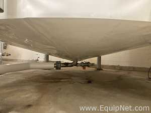 Alpha Tank 20,000 Gallon 316 Stainless Steel Agitated Tank With Centrifugal Pump  V-1104  P-1104