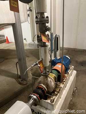 Alpha Tank 20,000 Gallon 316 Stainless Steel Storage Tank And Centrifugal Pump  V-1105  P-1105