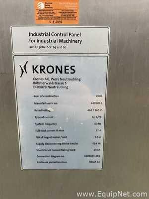 Rotuladora Krones Starmodul