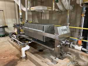 Ertel Engineering L600-106 Filter Press 316L Stainless Steel Plate and Frame Filter Press  F-1108