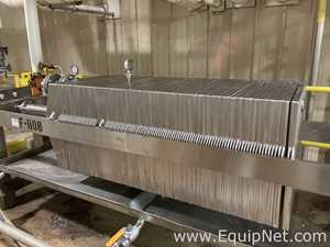 Prensa de Filtro aço inox Ertel Engineering L600-106