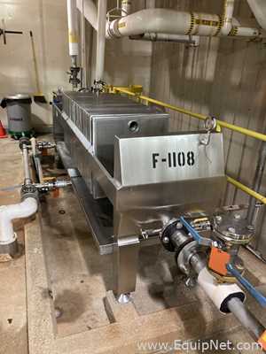 Prensa de Filtro aço inox Ertel Engineering L600-106