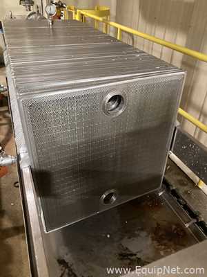 Prensa de Filtro aço inox Ertel Engineering L600-106