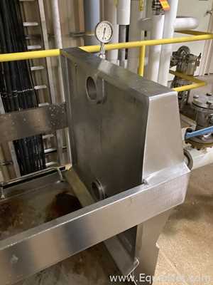 Prensa de Filtro aço inox Ertel Engineering L600-106