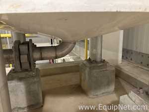 225 Gallon Stainless Steel Storage Tank With Worthington Centrifugal Pump  V-1117 P-1117