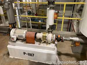 225 Gallon Stainless Steel Storage Tank With Worthington Centrifugal Pump  V-1117 P-1117