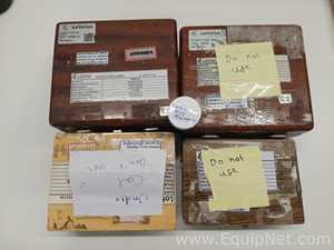 Lot Of 4 Weight Boxes With Weights