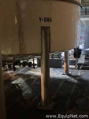 8.000 Gal 316L Stainless Steel Agitated Tank  With Centrifugal Pump  V-1106