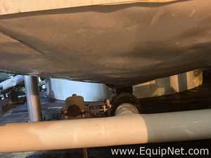 8.000 Gal 316L Stainless Steel Agitated Tank  With Centrifugal Pump  V-1106