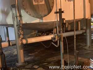 8.000 Gal 316L Stainless Steel Agitated Tank  With Centrifugal Pump  V-1106