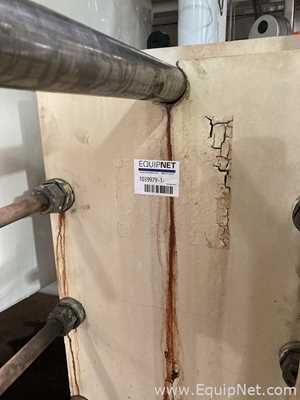 Lot Of Two Alfa Laval Stainless Steel Plate and Frame Heat Exchangers E-4501