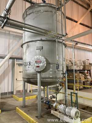 Tanque aço inox Felker Brothers Co .  1200 Galão