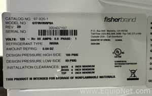 Lot Of Fisher Brand GTFBV05RPSA And 05LREEFSA Isotemp Undercounter Refrigerators