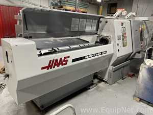 HAAS SL30T/Servo Bar 300 CNC Lathe and Bar Feeder