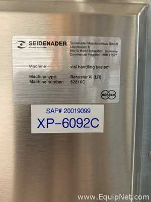 One Lot of 9 Seidenader Machines