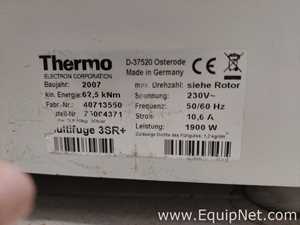 Thermo Multifuge 3SR Plus Refrigerated Centrifuge