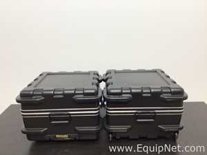 Lot of 2 Equpment storage cases