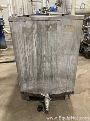 60 Inch Stainless Steel Bin