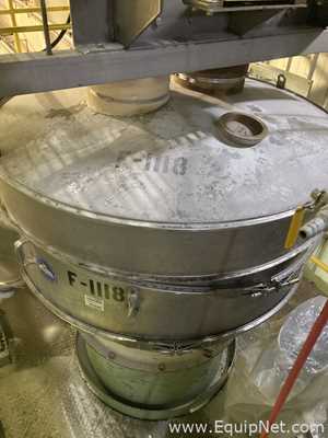 Sweco 60 Inch Double Deck Stainless Steel Sifter Separator  F-1118