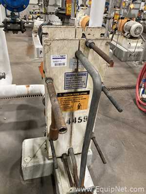 Alfa Laval 18.08 Sq. Ft. Stainless Steel Plate and Frame Heat Exchanger  E-4459