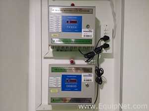Lot Of 3 Ambetronics TC-800-MS Gas Monitor Panels