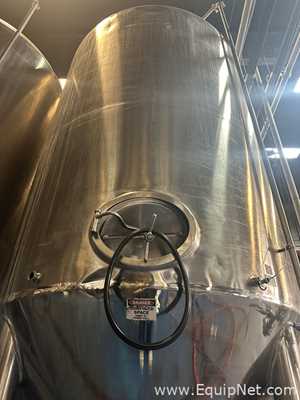 Stainless Steel Vertical Storage Tank Capacity approximately 80 bbl