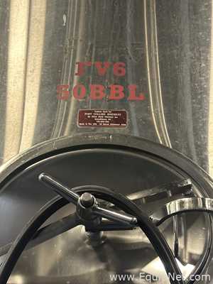 Silver State Stainless Inc Stainless Steel Vertical Storage Tank Capacity approximately 50 bbl