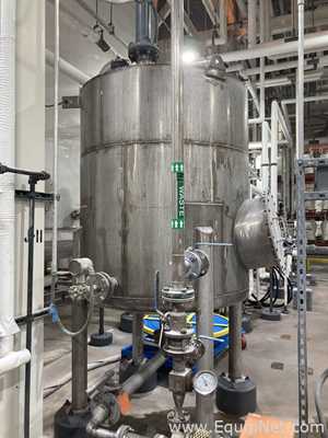 Tanque aço inox A.C.I. Fabricators . 1000 Galão