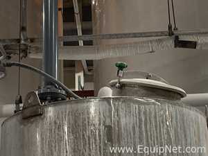 Tanque aço inox A.C.I. Fabricators . 1000 Galão