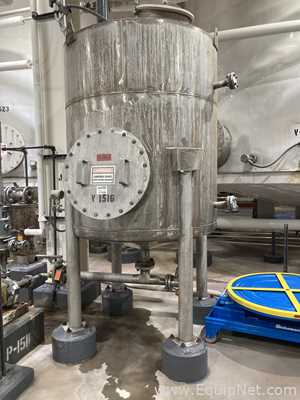 Tanque aço inox A.C.I. Fabricators . 1000 Galão