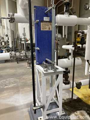 29.1 Sq. Ft. Alpha Laval Stainless Steel Plate and Frame Heat Exchanger