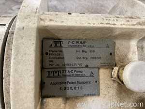 Bomba Centrífugas ITT A-C Pump 731 Plus