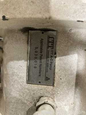 Bomba Centrífuga ITT A-C Pump 731 Plus