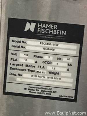 Fechador de Sacos Hamer Fischbein PBC650813107