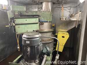 Pulverizador aço inox Pulverizing Machinery Co 60 Mikro ACM Pulverizer