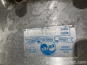 Prensa de Filtro aço inox Ertel Engineering L600-72