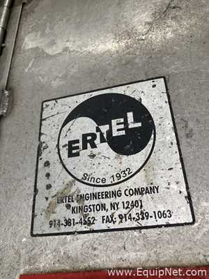 Prensa de Filtro aço inox Ertel Engineering L600-72