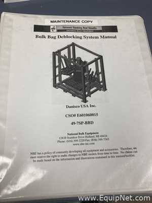 Equipamentos Diversos para Embalagens National Bulk Equipment 49-7SP-BBD