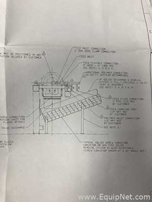 Centrífuga Decantadora Alfa Laval Sharples PM38000