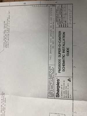 Centrífuga Decantadora Alfa Laval Sharples PM38000