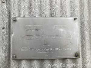 Tanque aço inox Chicago Boiler and Iron Company . 80,000 Galão